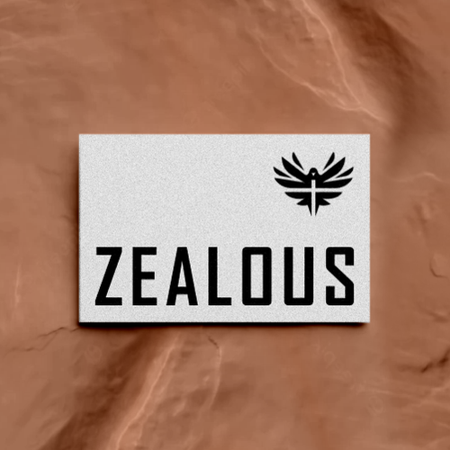 Eagle logo with the title 'ZEALOUS'