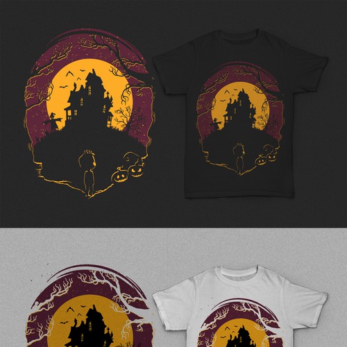 Pumpkin design with the title 'Hallowen'