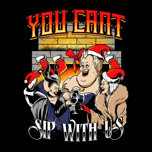 Christmas t-shirt with the title 'Christmas T-Shirt Design'