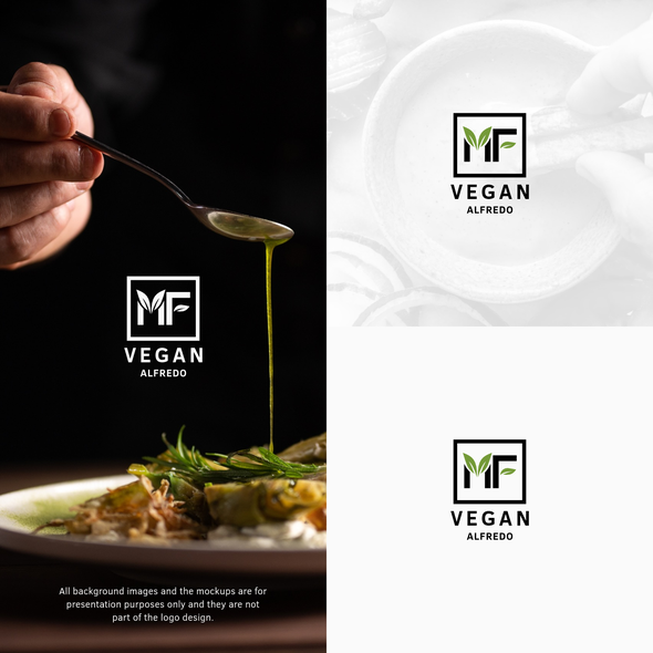 Vegan logo with the title 'Need a hip and modern design for retail product'