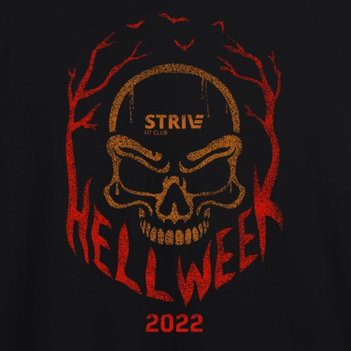 CrossFit t-shirt with the title 'Hell Week CrossFit /Gym shirt'