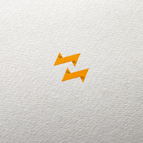 Lightning logo with the title 'Clever logo for DEZIDE'