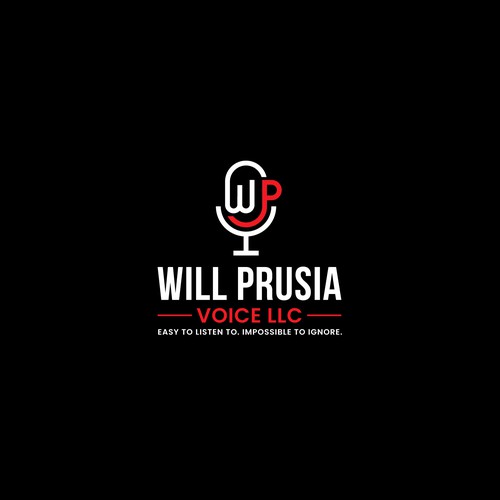 Podcast logo with the title 'Will Prusia Logo'