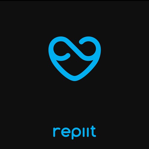 Loop logo with the title 'Bold logo design for Repiit'