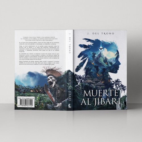 War book cover with the title 'Book Cover for Muerte Al Jíbari'