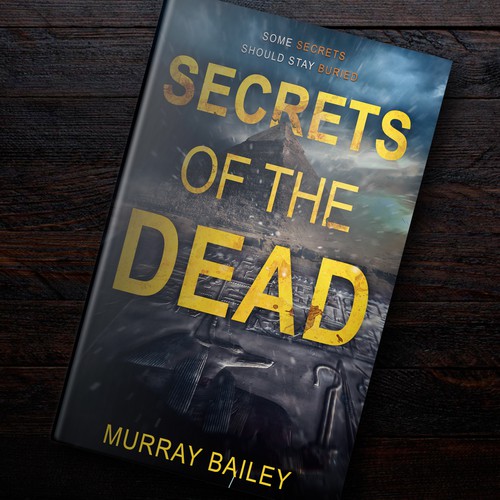 Egyptian design with the title 'Cover Design For An Egyptian Crime/Thriller Novel'