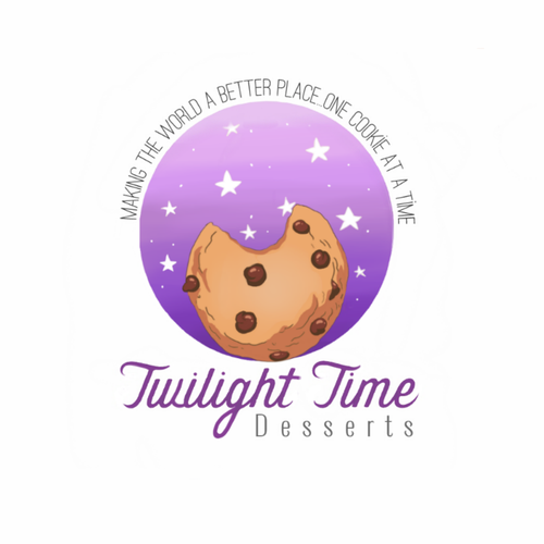 Tablet logo with the title 'Logo for dessert bakery'