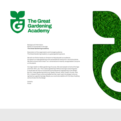 Garden brand with the title 'Garden Logo'