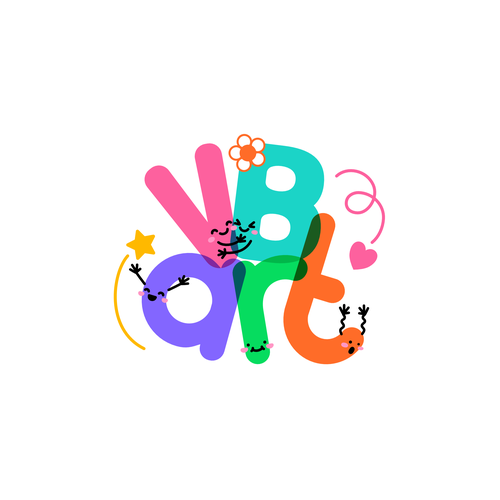 Online store brand with the title 'Cute and fun logo design for a 9 years old girl's new business'