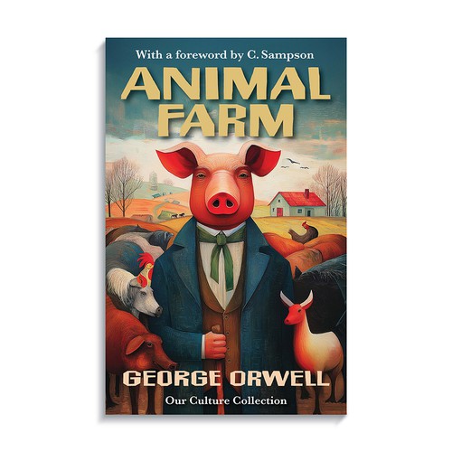 Classic book cover with the title 'New take on classic book'
