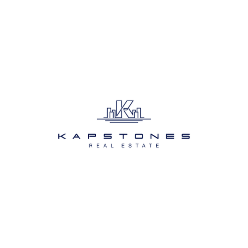 Town logo with the title 'KAPSTONES'