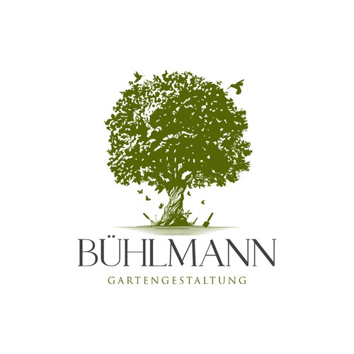 Garden brand with the title 'Junges Team will Gärten in Oasen umwandeln'