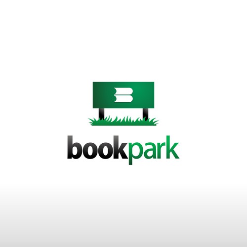 Park design with the title 'Logo for Book Park'