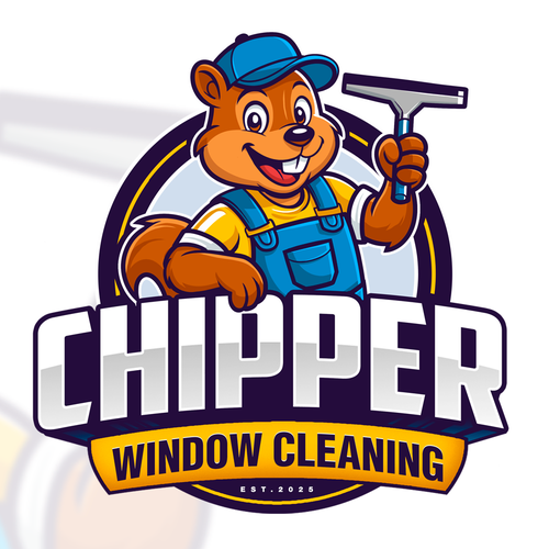 Squirrel design with the title 'mascot and logo'