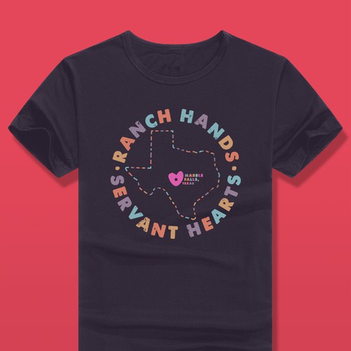 Texas t-shirt with the title 'Ranch Retreat shirt'