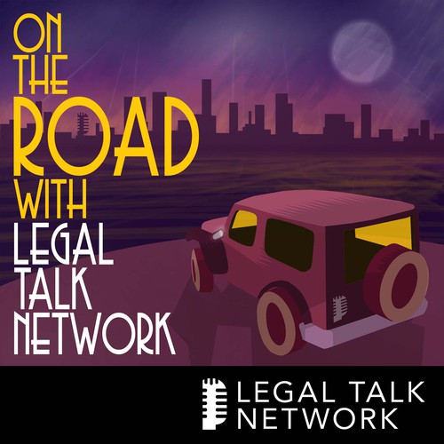 Ocean artwork with the title 'Logo for podcast (Legal Talk Network)'