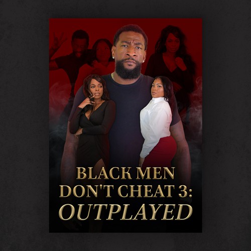 Dramatic design with the title 'Movie Poster Design'