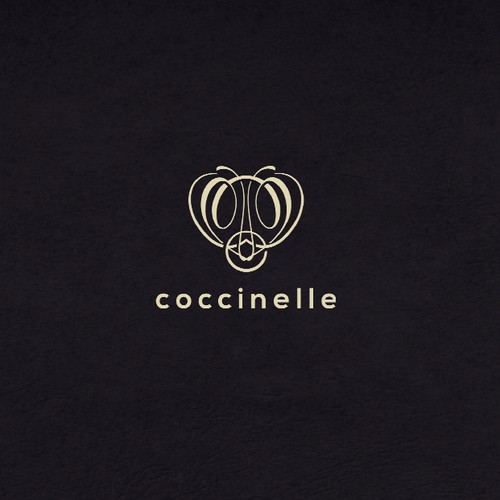 Art logo with the title 'Coccinelle'