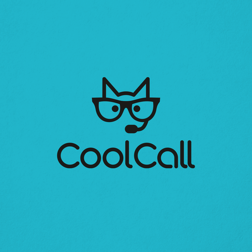 Minimalist logo with the title 'Cool Logo for Cool Call'