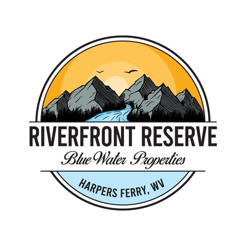 Woods design with the title 'Logo for rental property'