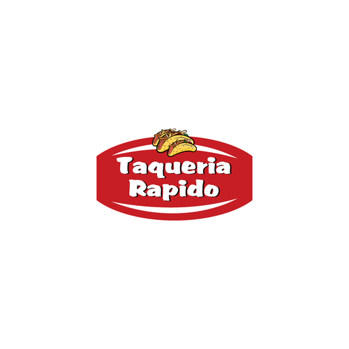 Culinary logo with the title 'Taqueria Rapido'