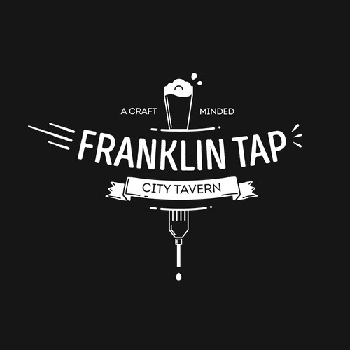 Tap design with the title 'Brand identit for Franklin Tap'