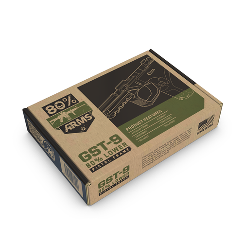 Industrial packaging with the title 'GST-9 packaging'