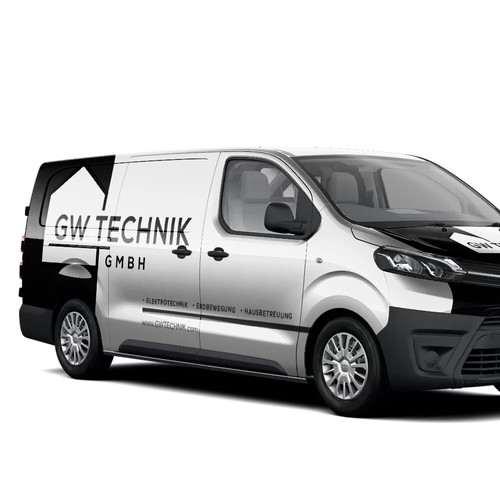 Expensive design with the title 'GW Technik Wrap Design'