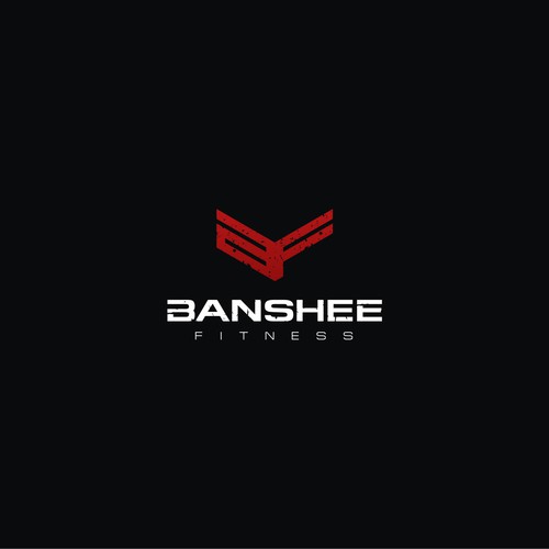 Flying logo with the title 'Banshee Fitness'