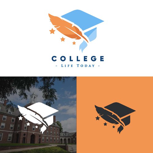 College logo with the title 'Education Modern Logo'