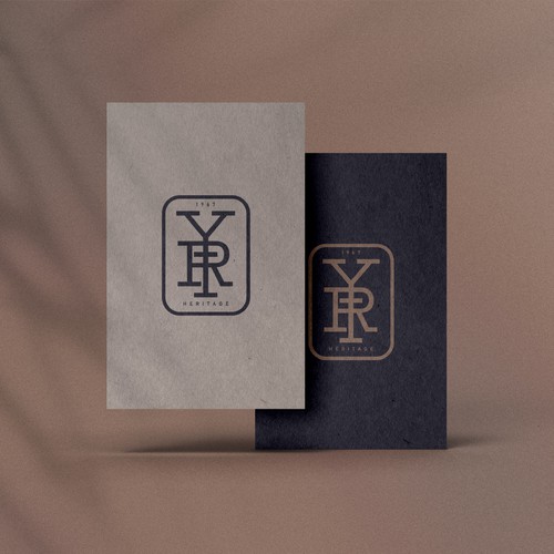 Design with the title 'Smart monogram design'