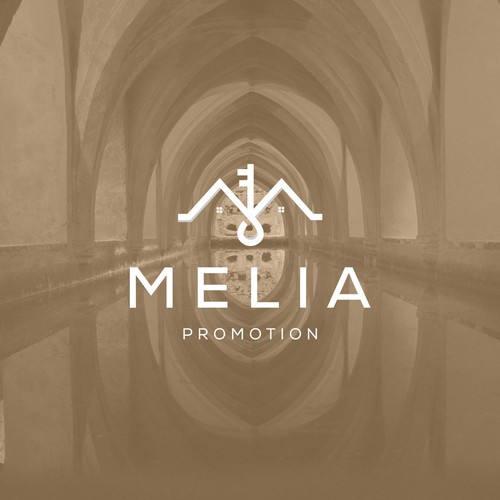 Promotion logo with the title 'Melia Promotion logo'
