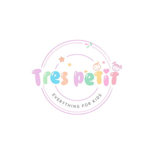 Product brand with the title 'Kids Products Logo'