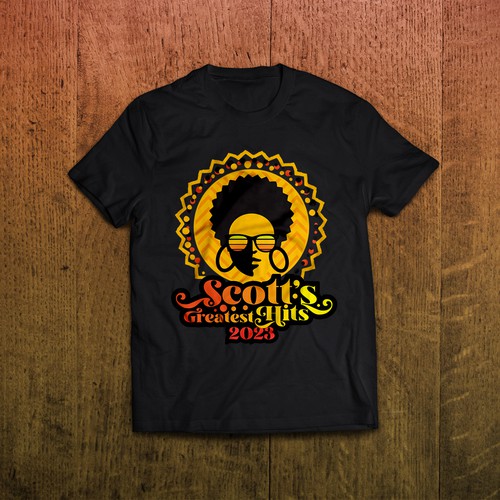 Party t-shirt with the title 'Scott Family Reunion T-Shirt: Funk, Soul & Heritage'