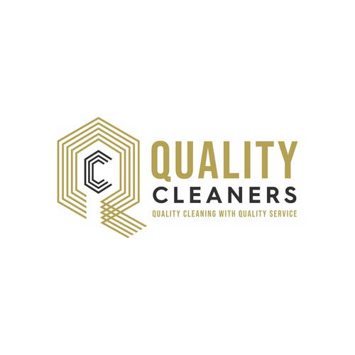 Cleaning company logo with the title 'Bold Logo for Cleaning Service'
