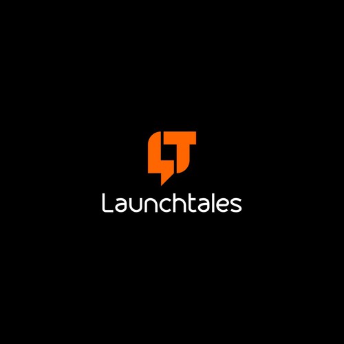 Blogging logo with the title 'LAUNCHTALES, US.'