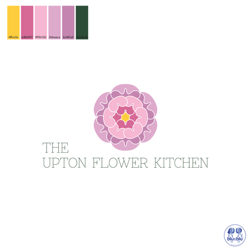 Growing logo with the title 'Locavore and naturalist growing flowers'