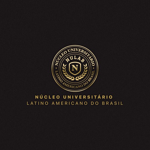 College logo with the title 'Logo design for NULAB University'