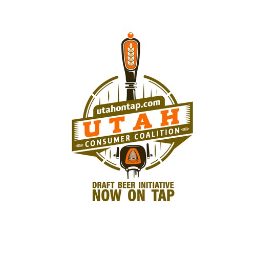 Tap design with the title 'Utah Consumer Coalition'