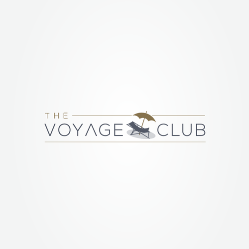 Chair design with the title 'the Voyage Club logo'