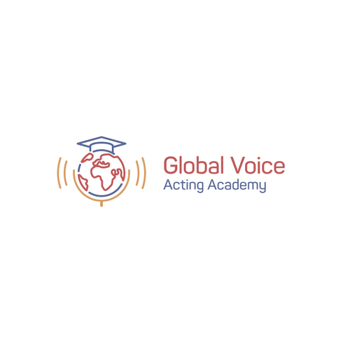 High five logo with the title 'Global voice acting academy'