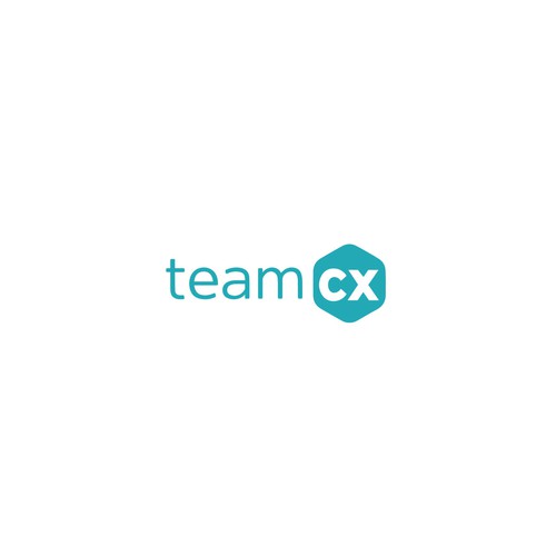 Service brand with the title 'teamcx'