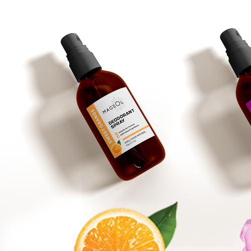 Spray label with the title 'Packaging '