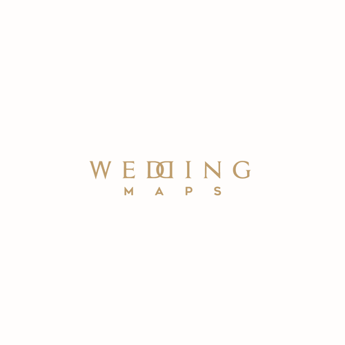 Ring logo with the title 'Wedding Maps'