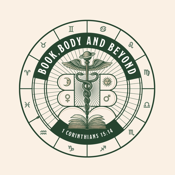 Owl logo with the title 'The Wisdom of Ages in One Logo'