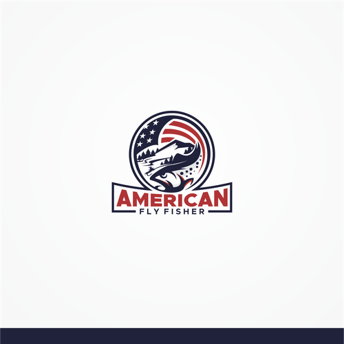 Fishing hook logo with the title 'American Fly Fishing'