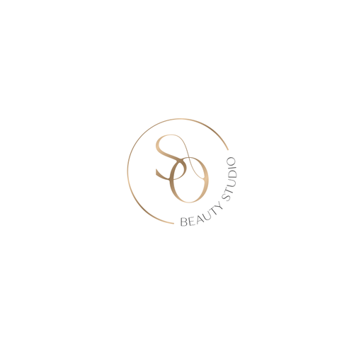 Design with the title 'Monogram beauty studio logo'
