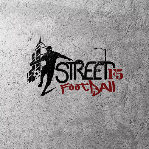 Football brand with the title 'Football logo'