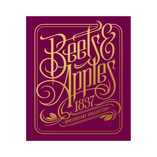 Soap packaging with the title 'B&A'