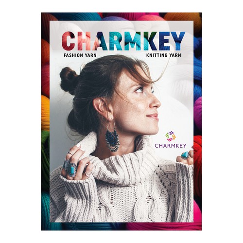 Traditional design with the title 'Magazine Cover'